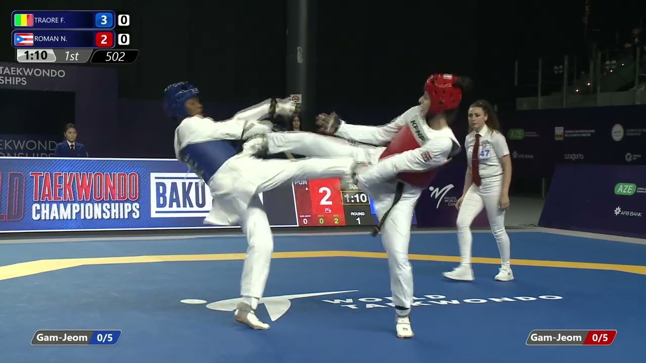 502 R64 Women 67kg MLI TRAORE F PUR ROMAN N background