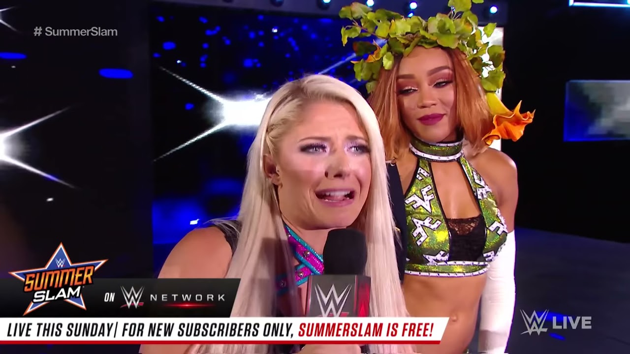 Ronda Rousey destroys Alexa Bliss' private security: Raw, August 13, 2018