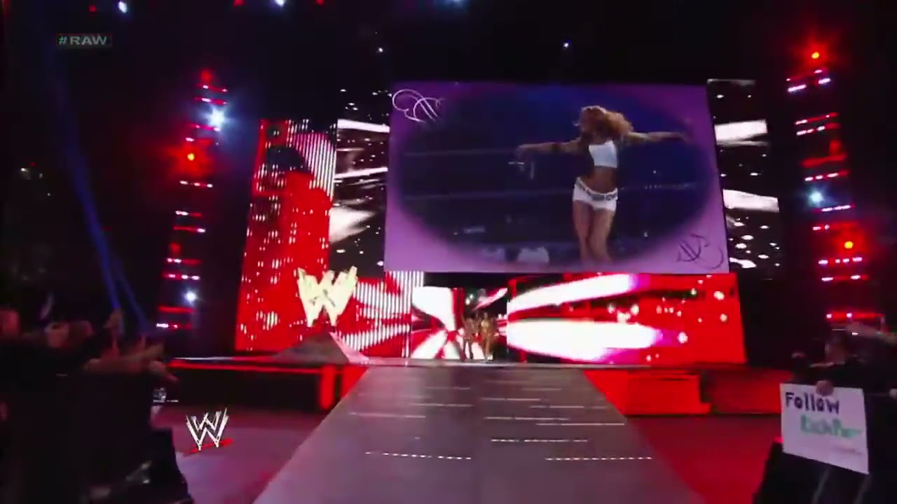 FULL MATCH - Kelly, Torres, Snuka & Fox vs. Natalya, Phoenix & Bella Twins: Raw, Feb. 6, 2012