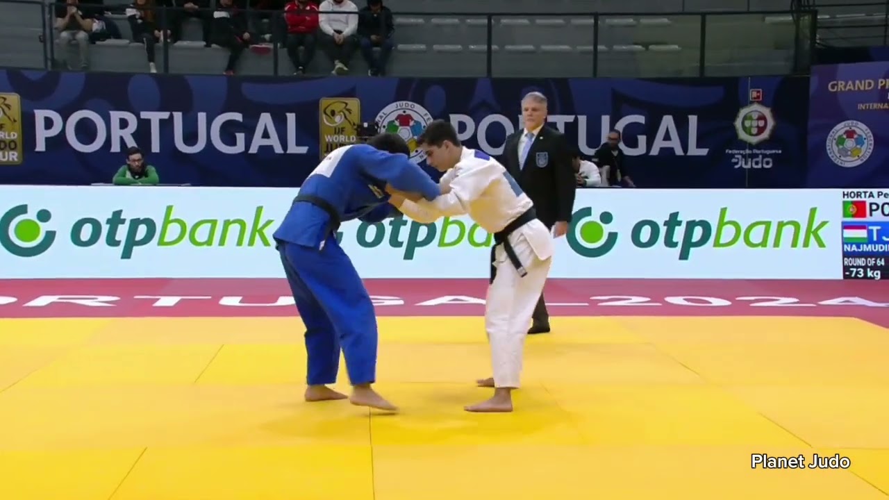 Pedro Figueiredo HORTA 🇵🇹 🆚️ Muhamadsharif NAJMUDINOV 🇹🇯 | 1 раунд/-73кг | Гран При Португалия 2024