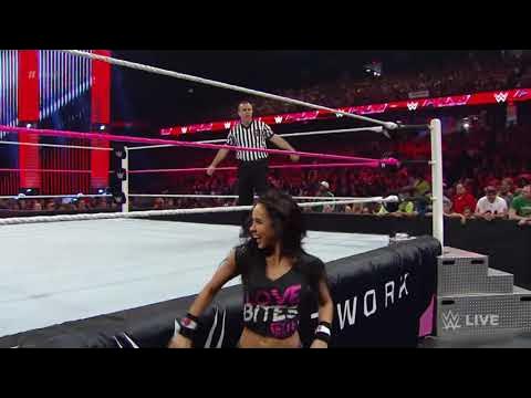 Alicia Fox vs. AJ Lee: Raw, September 29, 2014 background