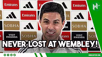 NEVER LOST AT WEMBLEY! | Mikel Arteta | Arsenal v Man City
