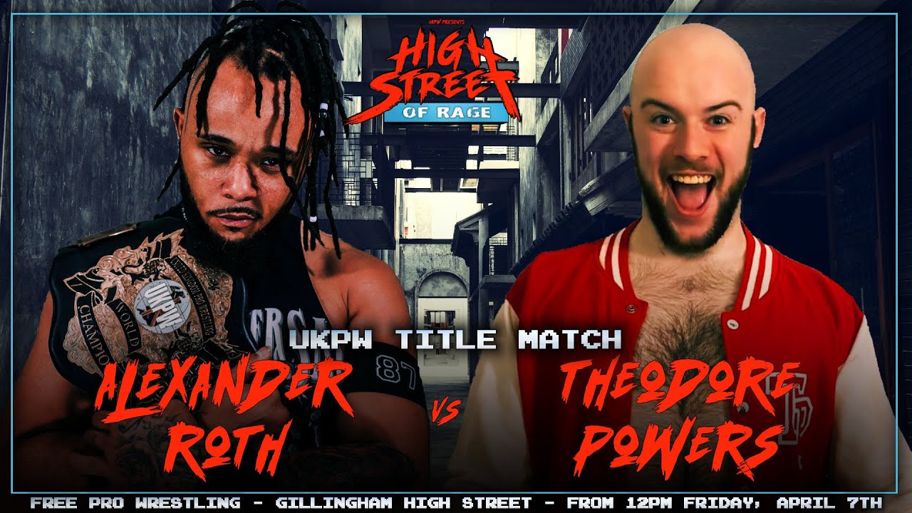 UKPW: FULL MATCH - Theodore Powers vs Alexander Roth (UKPW TITLE MATCH)