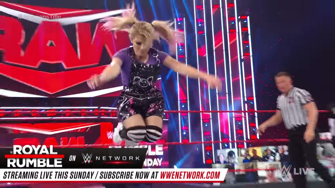 Asuka (c) vs. Alexa Bliss – Raw Women’s Championship Match: Raw, January 25, 2021