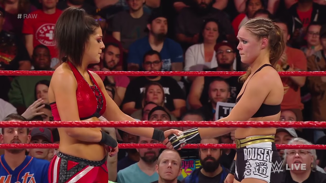 Becky Lynch chooses Ronda Rousey as her WrestleMania opponent: Raw, January 28, 2019 background