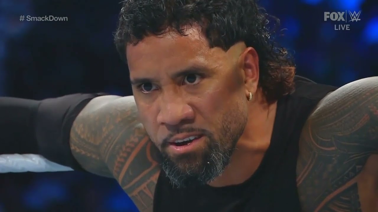 WWE SMACKDOWN ROMAN REIGNS AND SOLO SIKOA DESTROYS JEY USO 07/28/23