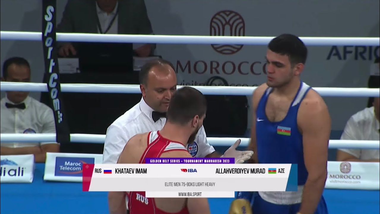 Imam Khataev (RUS) vs. Murad Allahverdiyev (AZE) Golden Belt Tournament 2023 (80kg)