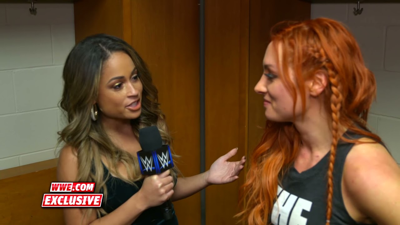 Becky Lynch is coming for her championship at Royal Rumble: SmackDown Exclusive, January 08, 2019