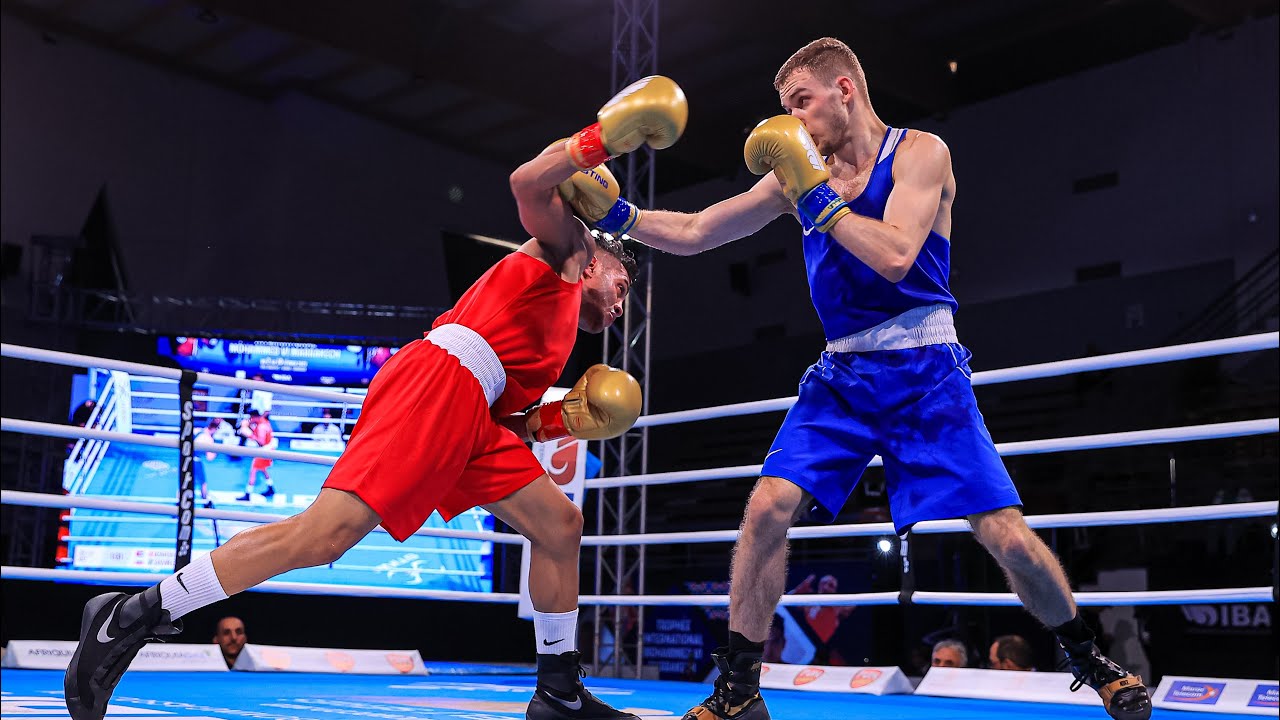 Eduard Savvin (RUS) vs. Yousef Iashash (JOR) Golden Belt Tournament 2023 SF's (57kg) background