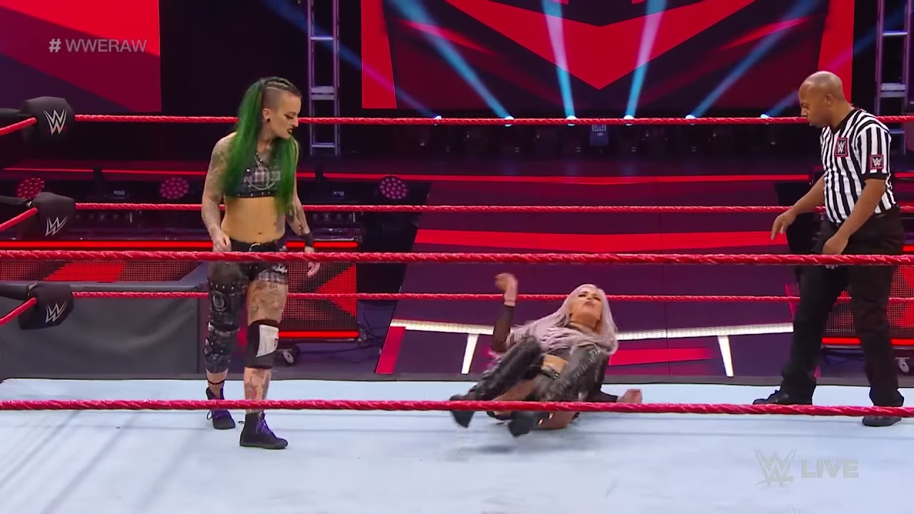 Liv Morgan vs. Ruby Riott: Raw, Apr. 20, 2020