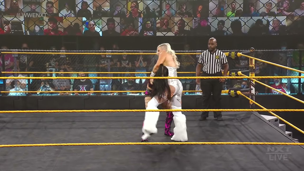 Franky Monet vs. Cora Jade: WWE NXT, May 25, 2021 background