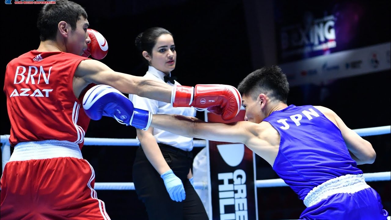 Tomoya Tsuboi (JAP) vs. Azat Makhmetov (BRN) Asian Championships 2022 (51kg)