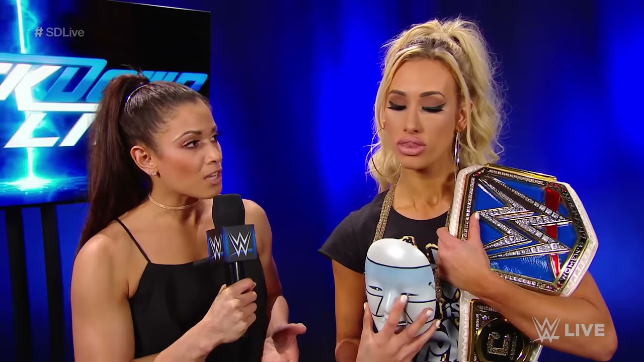 Carmella asserts that she is ready for Asuka: SmackDown LIVE, May 22, 2018 background