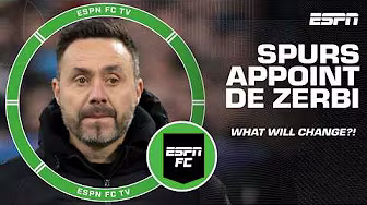 Spurs appoint Roberto De Zerbi as manager ➡️ What will change for Tottenham?! | ESPN FC