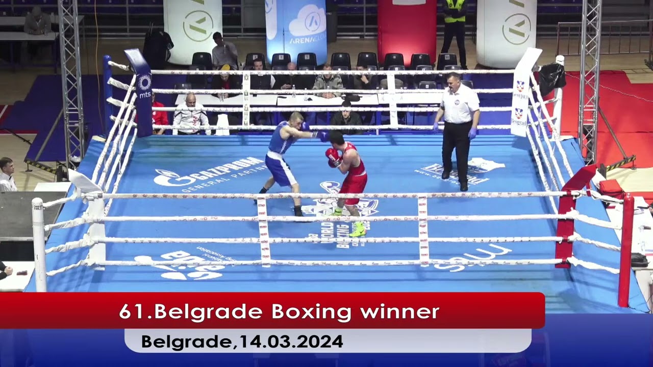 Gabriel Escobar (ESP) vs. Vide Prkačin (CRO) Belgrade Winner Tournament 2024 QF's (57kg) backdrop