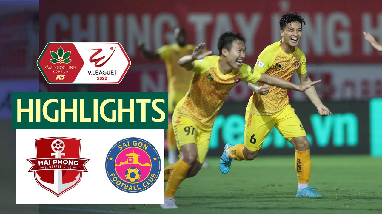 Highlights Hải Phòng - Sài Gòn FC l 2 Bàn Thắng Quá Ảo Giúp Hải Phòng Tiếp Tục Thăng Hoa background