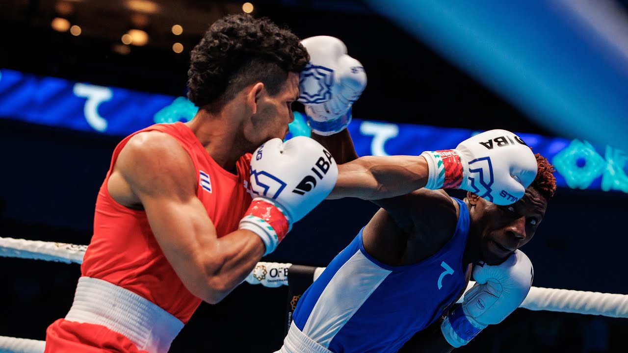 Erislandy Álvarez (CUB) vs. Andrew Chilata (ZAM) IBA World Boxing Championships 2023 QF's (60kg) background