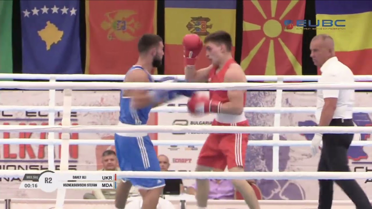 Stefan Vozneacovschi (MDA) vs. Ali Dagli (UKR) Balkan Boxing Championships 2023 SF's (63kg)
