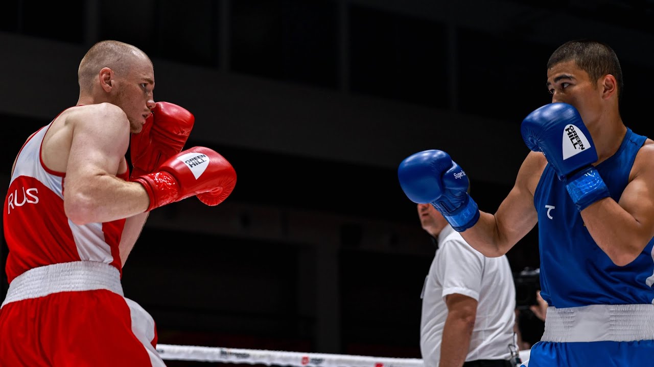 Javokhir Ummataliev (UZB) vs. Sergey Sergeev (RUS) BRICS Games 2024 Final (75kg) background