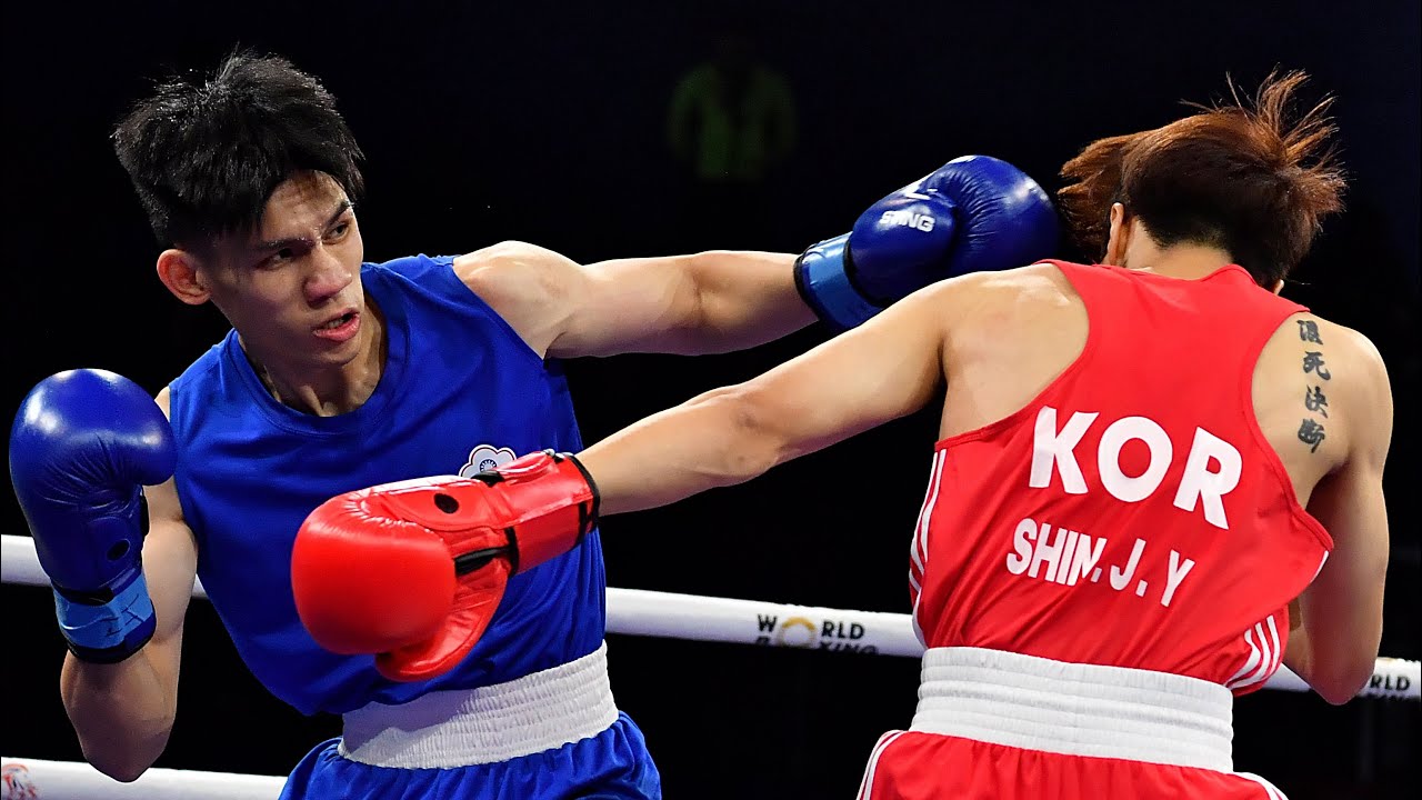 Shin Jae-Yong (KOR) vs. Lee Cheng-Wei (TPE) World Boxing Cup Finals 2024 QF's (57kg)