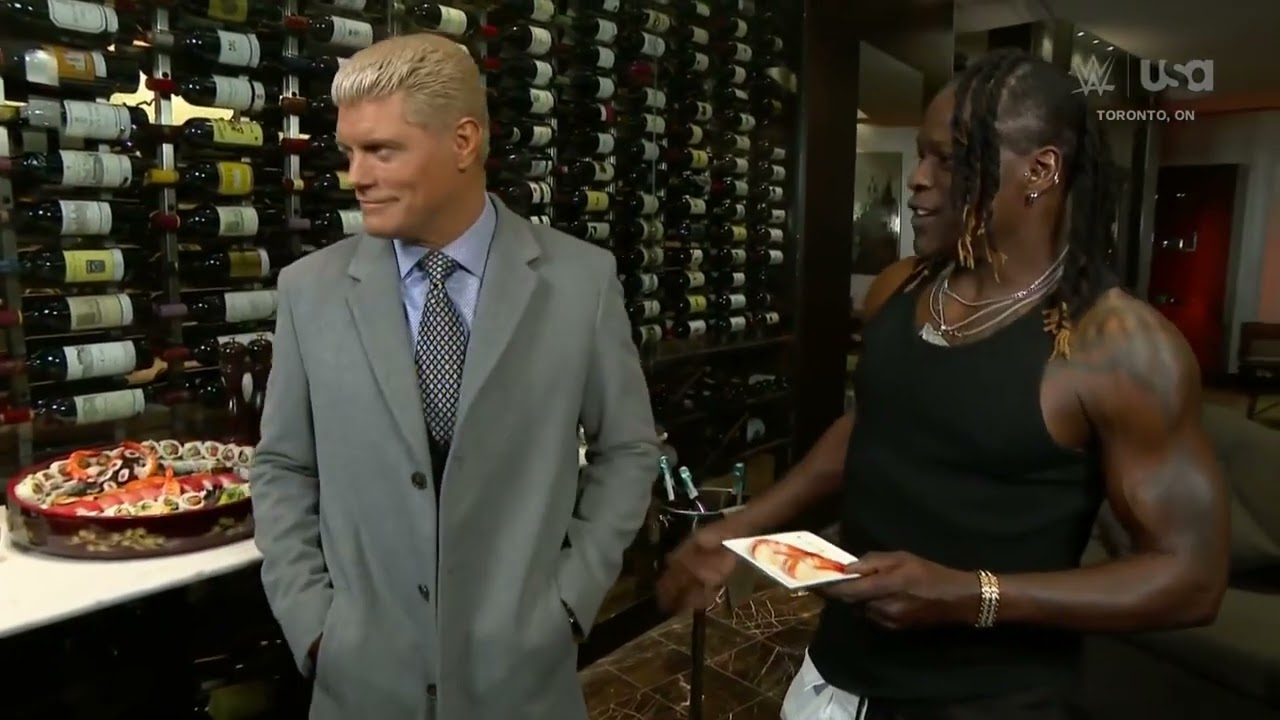 R-Truth interrupts Cody Rhodes in the locker room: SmackDown, Feb. 28, 2025