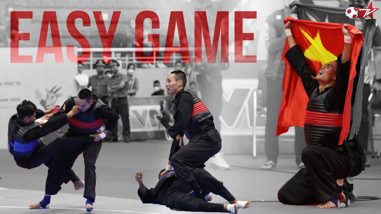SEA GAMES 31 | Trần Đình Nam "BỎ TÚI ĐỐI THỦ" - Giành HCV cảm xúc ở nội dung pencak silat backdrop