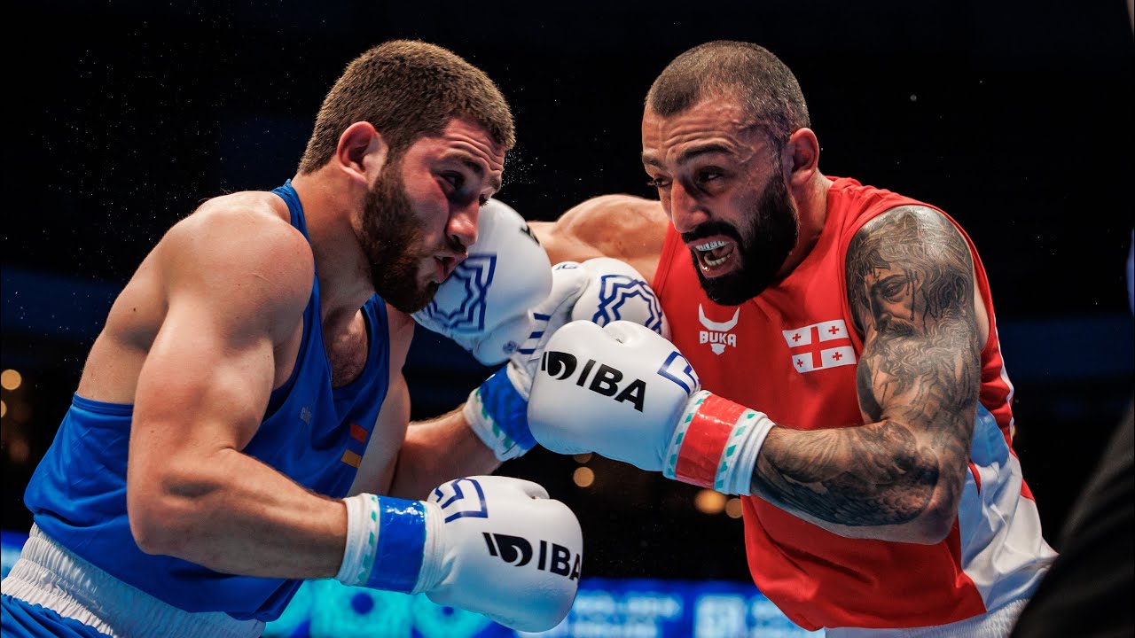 Georgii Kushitashvili (GEO) vs. Rafayel Hovhannisyan (ARM) IBA World Championships 2023 QF's (86kg)