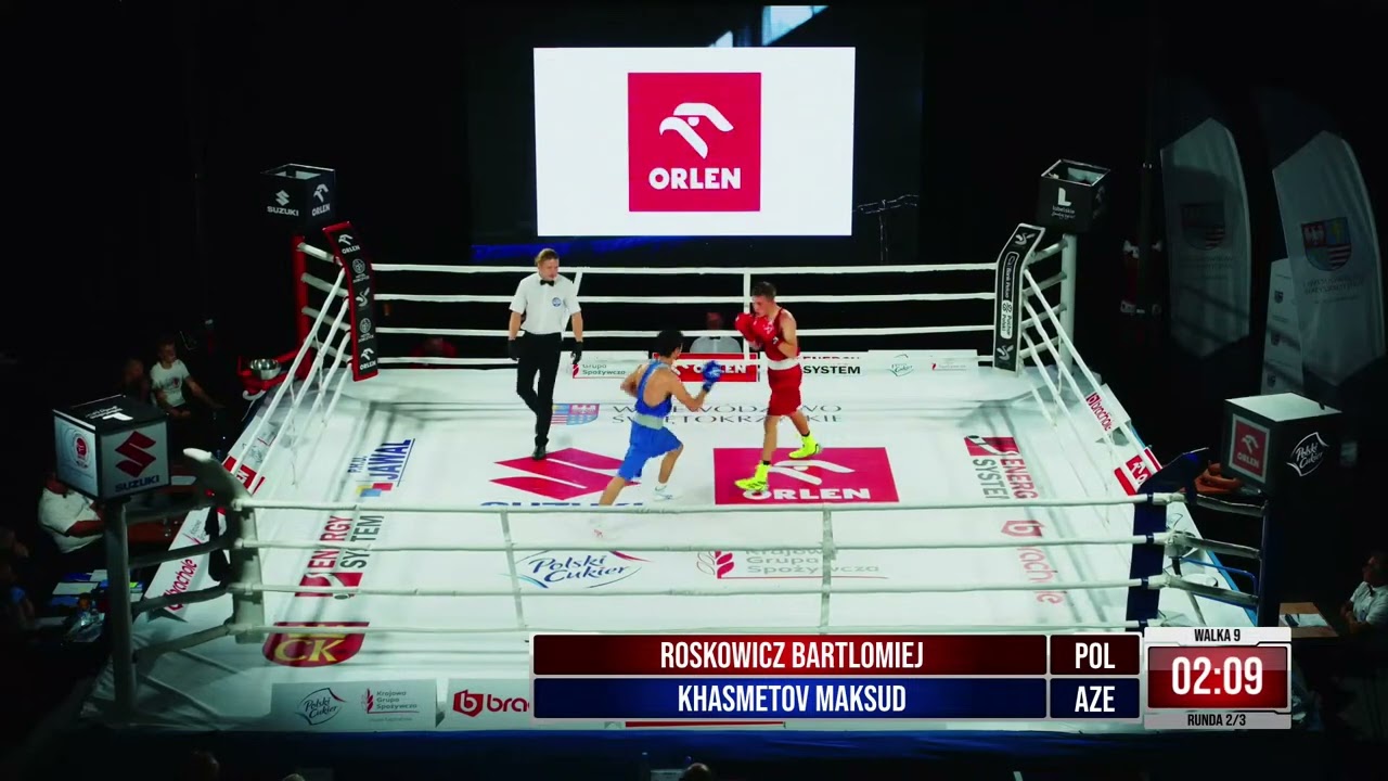 Bartłomiej Rośkowicz (POL) vs. Maksud Khasmetov (AZE) Feliks Stamm Tournament 2024 Final (63kg) backdrop