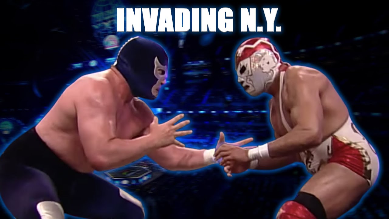 INVADING NY desde el MADISON SQUARE GARDEN | Lucha Libre AAA Worldwide background