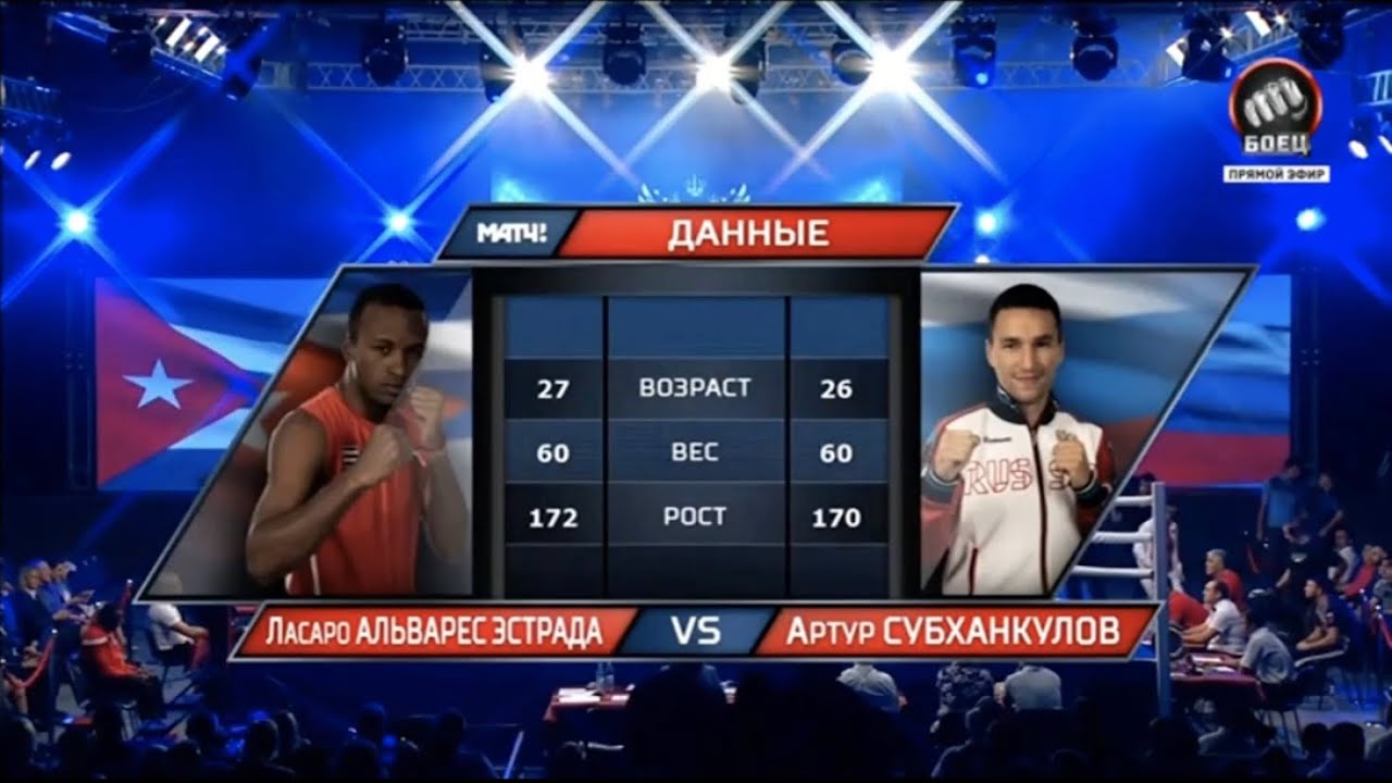 Lázaro Álvarez (CUB) vs. Artur Subkhankulov (RUS) Russia-Cuba Duals 2018 (60kg) background