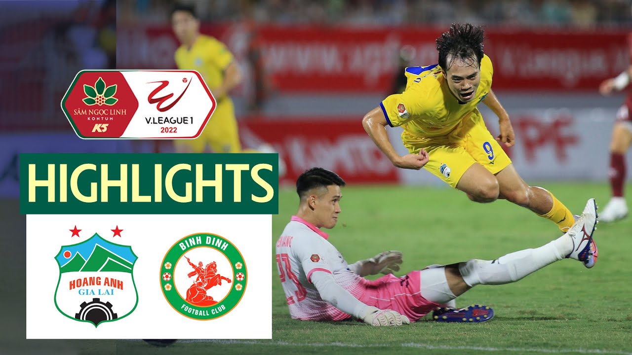 Highlights Bình Định - HAGL l Bùng Nổ Cảm Xúc Bàn Thắng Cuối Trận Đấu