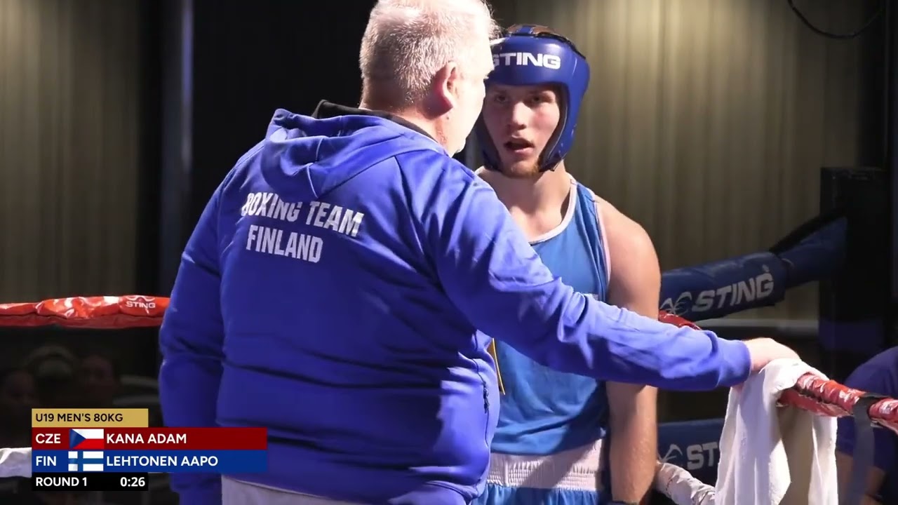 Adam Kaňa (CZE) vs. Aapo Lehtonen (FIN) World Boxing U19 Championships 2024 QF's (80kg)