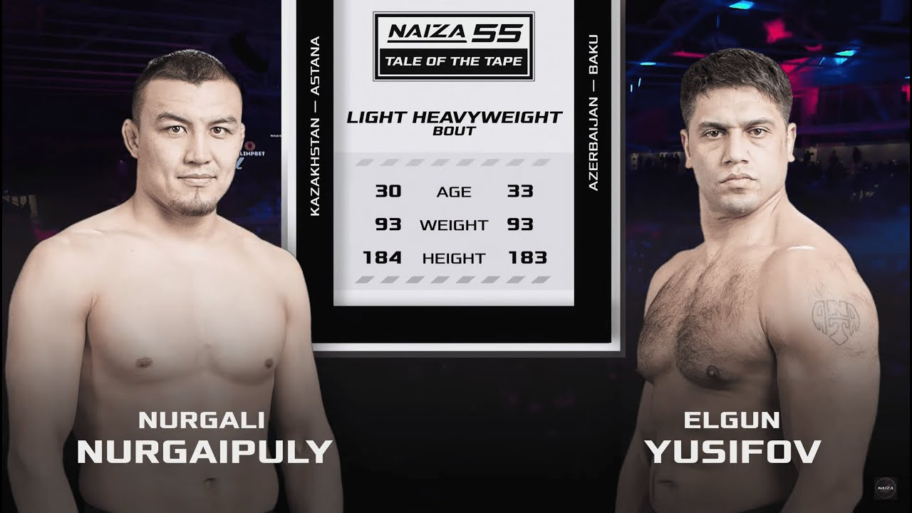 ЖЕСТКАЯ РУБКА ТЯЖЕЛОВЕСОВ! Elgun Yusifov vs Nurgali Nurgaipuly
