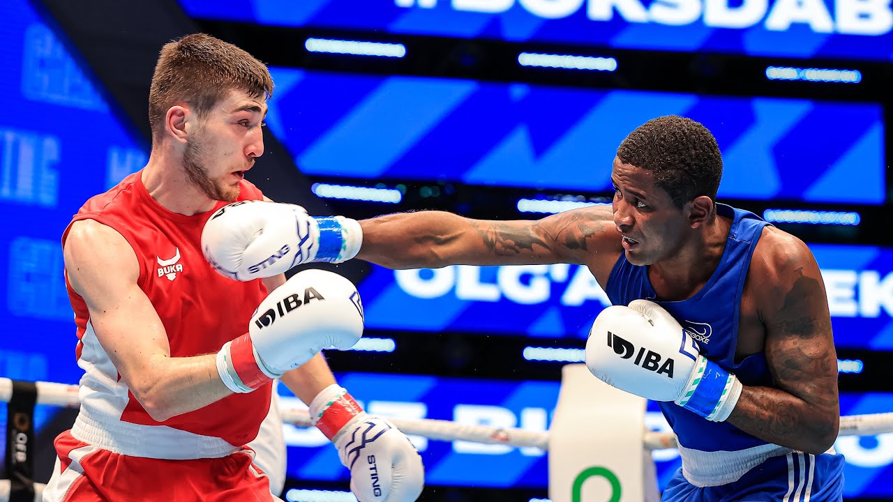 Wanderson de Oliveira (BRA) vs. Eskerkhan Madiev (GEO) IBA World Championships 2023 QF's (71kg)