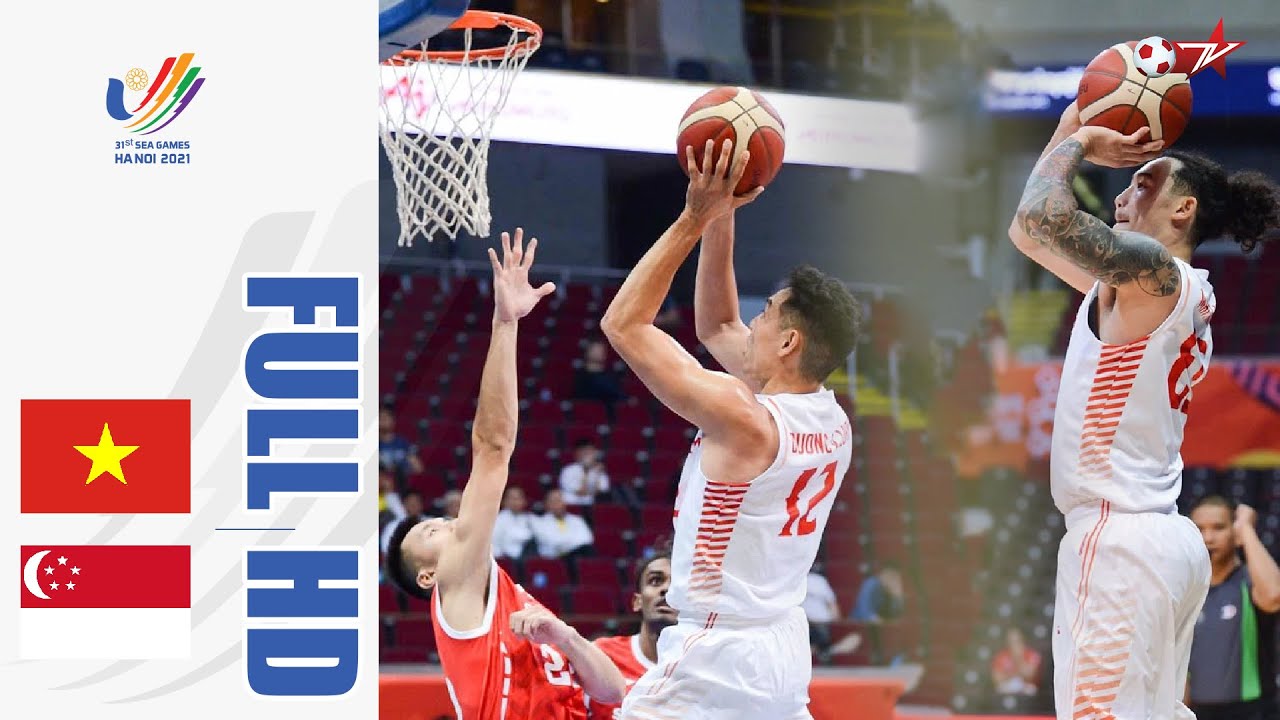 SEA GAMES 31 | VIỆT NAM vs SINGAPORE | BÓNG RỔ 5x5 NAM background