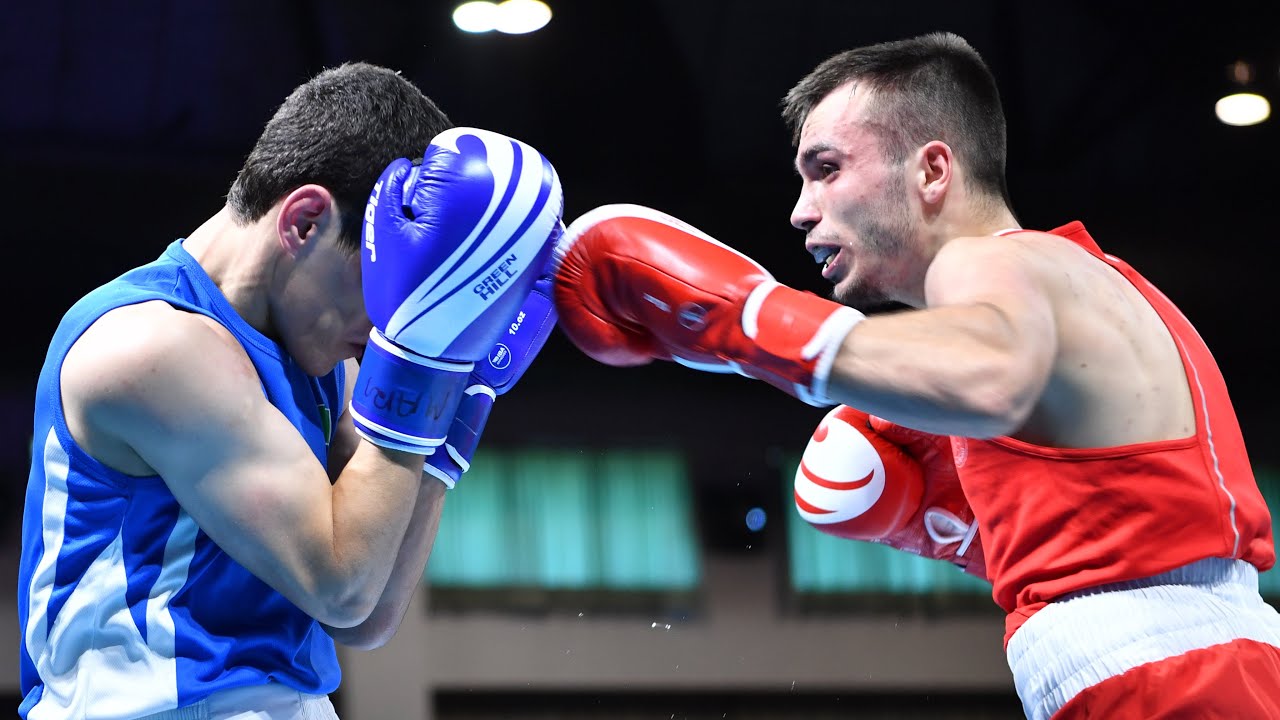 Danylo Dryzhak (UKR) vs. Resul Jumayev (TKM) Asian Boxing Championships 2024 (63kg) background