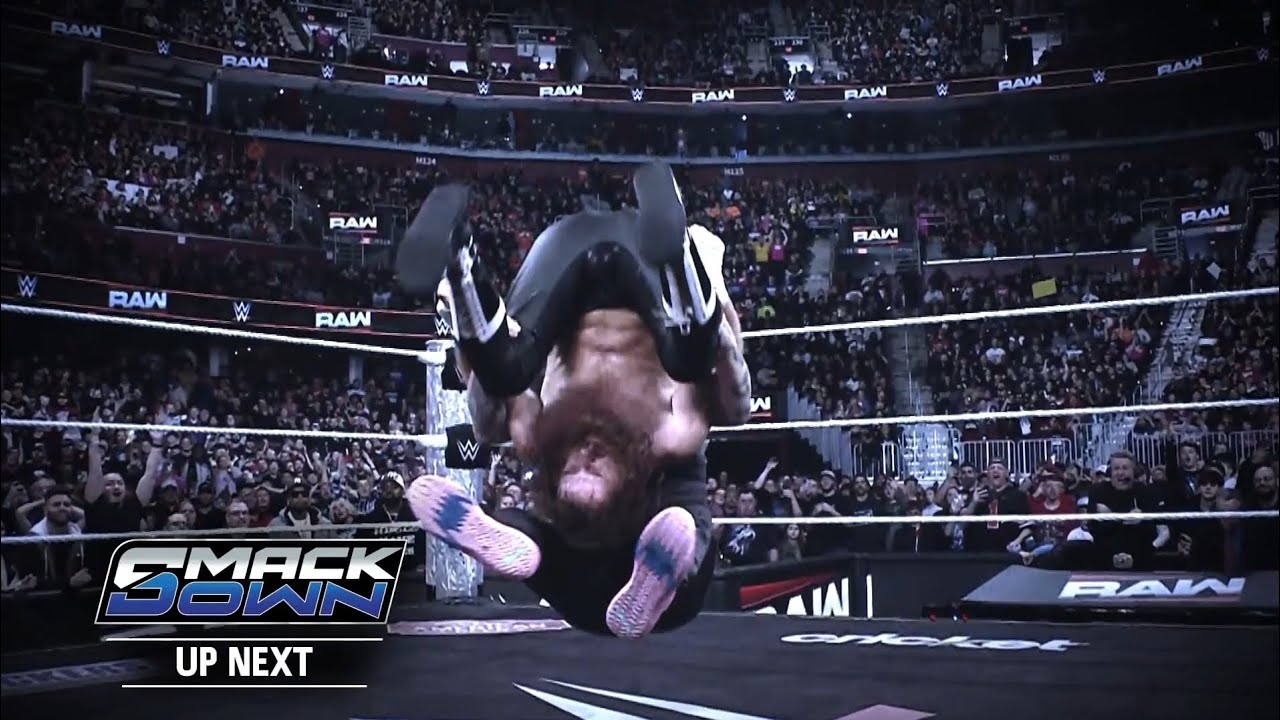 Sami Zayn will be out because of Kevin Owens' piledriver: SmackDown, Feb. 7, 2025 background