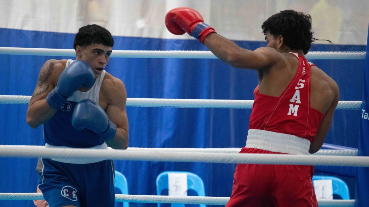 Roman Viney (TGA) vs. Jolando Taala (SAM) Pacific Games 2023 SF's (80kg)