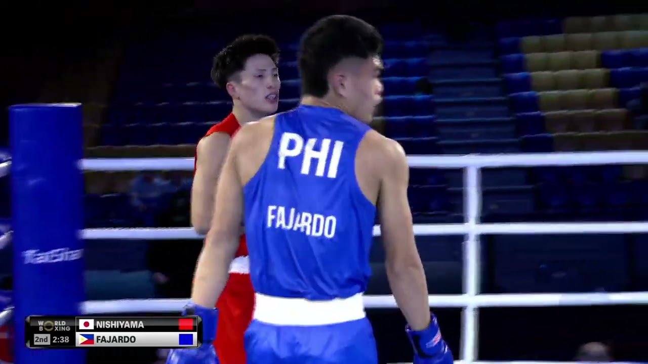 Mark Ashley Fajardo (PHI) vs. Shion Nishiyama (JPN) World Boxing Cup Ulaanbaatar 2024 (63kg)