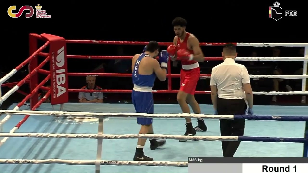 Omurbek Bekzhigit Uulu (KGZ) vs. Vishal Bataan (IND) Boxam Tournament 2024 SF's (86kg)