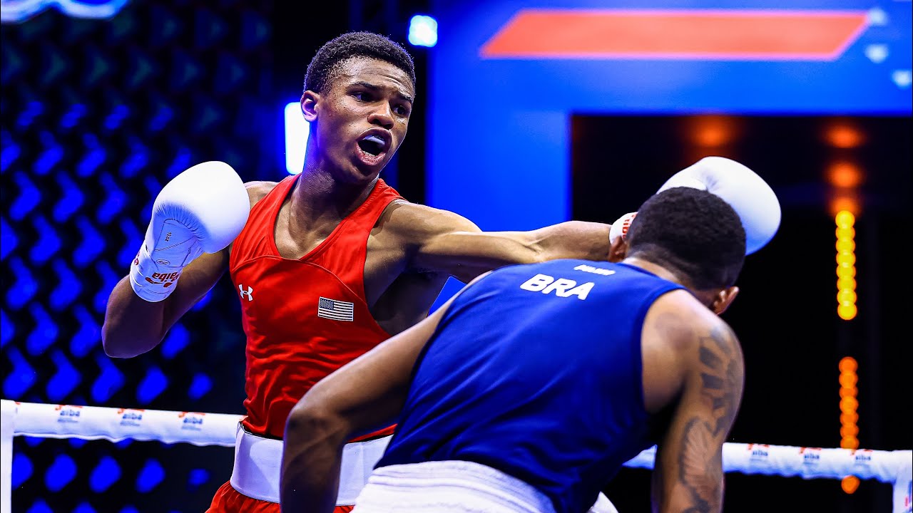 Wanderson de Oliveira (BRA) vs. Omari Jones (USA) AIBA World Boxing Championships 2021 (67kg)