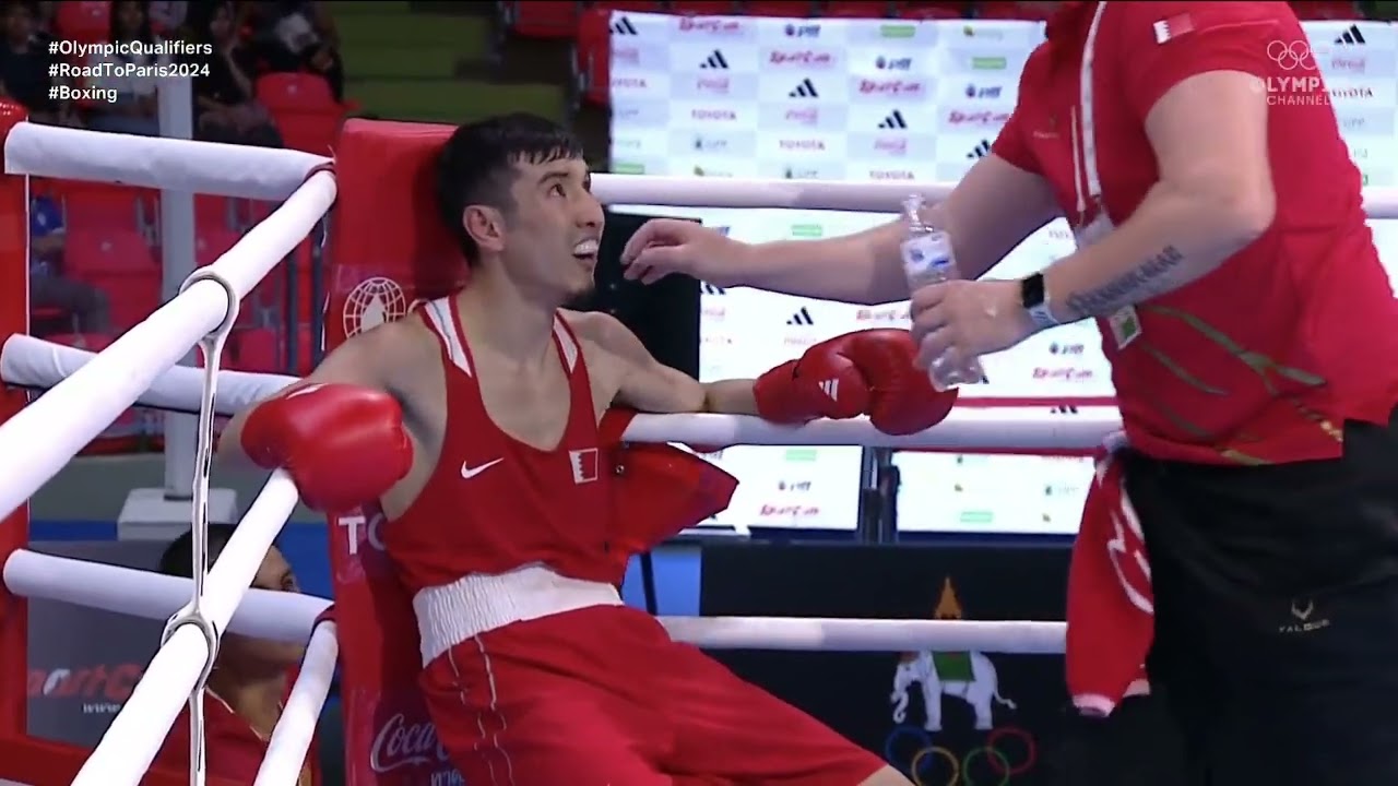 Azat Makhmetov (BRN) vs. Keymberth González (VEN) World Olympic Qualifiers 2024 (51kg)
