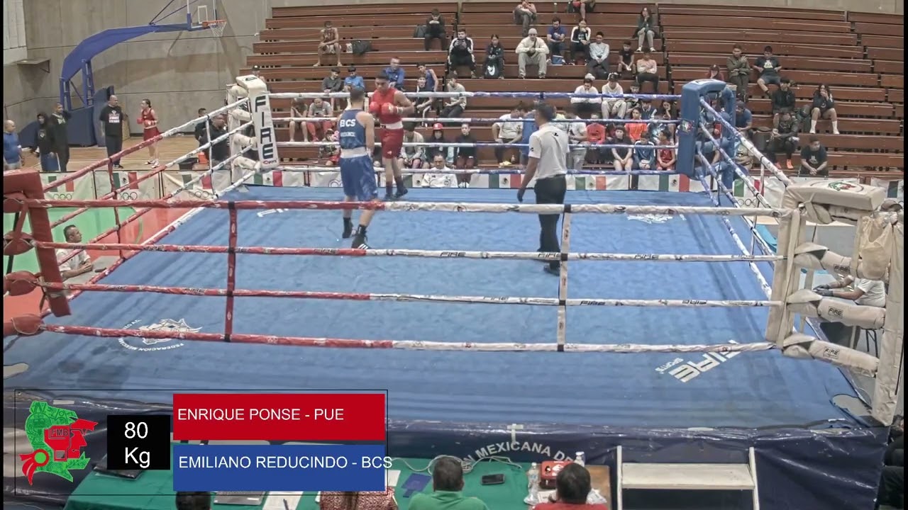 Emiliano Reducindo vs. Enrique Ponce Mexican Olympic Festival 2024 (80kg) background