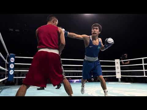 Saken Bibossinov vs. Daniyal Sabit Kazakhstan National Spartakiad 2023 SF's (51kg) background
