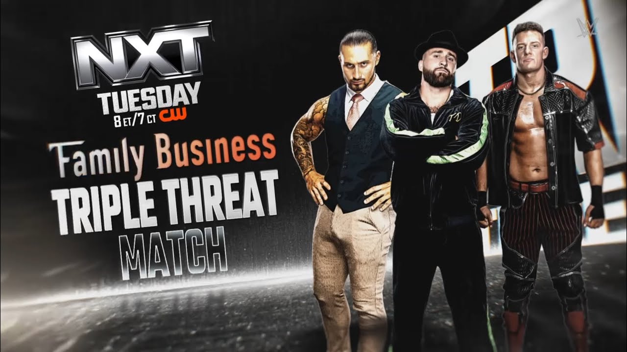 Tony D'Angelo vs Luca Crusifino vs Stacks | NXT Jul 15, 2025 (Part 2) background