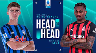 Creativity and Power | Head to Head | De Ketelaere vs Leão | Serie A 2025/26 background