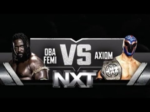 Oba Femi vs Axiom (2/2): NXT, Dec. 17, 2024 background