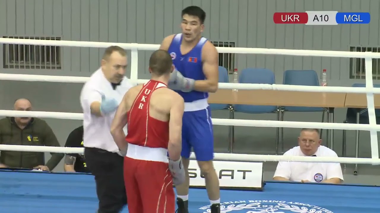 Dmytro Kulya (UKR) vs. Otgonbaatar Byamba-Erdene (MGL) Bocskai István Memorial 2024 (75kg) backdrop