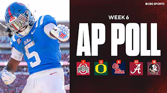 AP Top 25 Poll Released 🚨: Does Oregon have a case to be No. 1? Ole Miss the new SEC frontrunners?