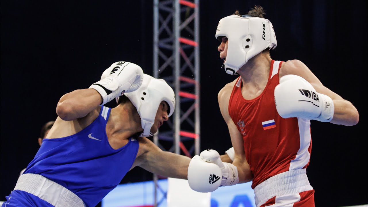 Ruslan Shikhmambetov (RUS) vs. Nikita Baramidze (GEO) IBA Youth World Championships 2024 (80kg)
